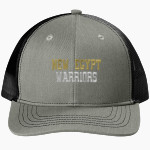 NEW EGYPT HIGH SCHOOL WARRIORS <span class="pdp-name-mascot">NEW EGYPT WARRIORS</span> Port Authority Youth Snapback Trucker Cap Front Thumbnail