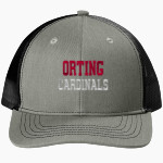 ORTING HIGH SCHOOL CARDINALS <span class="pdp-name-mascot">ORTING CARDINALS</span> Port Authority Youth Snapback Trucker Cap Front Thumbnail