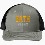 BATH HIGH SCHOOL WILDCATS Port Authority Youth Snapback Trucker Cap Front Thumbnail