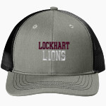 LOCKHART HIGH SCHOOL LIONS <span class="pdp-name-mascot">LOCKHART LIONS</span> Port Authority Youth Snapback Trucker Cap Front Thumbnail