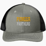 Pioneer Panthers <span class="pdp-name-mascot">Pioneer Panthers</span> Port Authority Youth Snapback Trucker Cap Front Thumbnail
