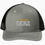 SAINT LAURENCE HIGH SCHOOL VIKINGS Port Authority Youth Snapback Trucker Cap Front Thumbnail