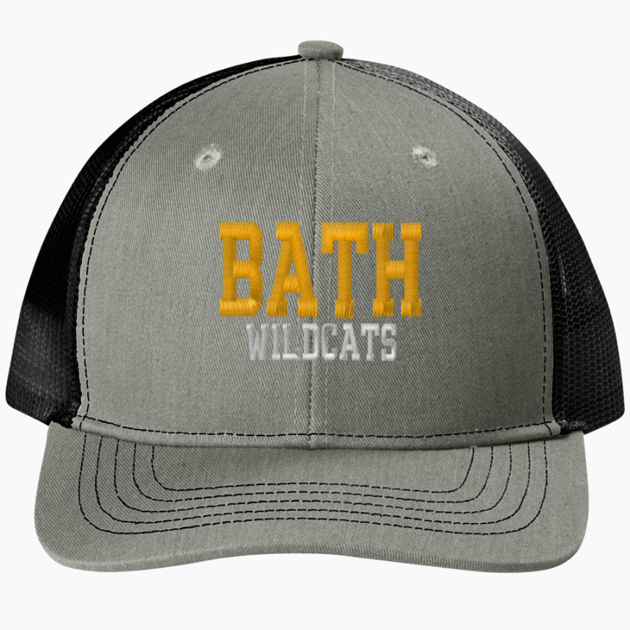 BATH HIGH SCHOOL WILDCATS Port Authority Youth Snapback Trucker Cap