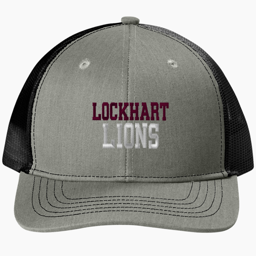 LOCKHART HIGH SCHOOL LIONS <span class="pdp-name-mascot">LOCKHART LIONS</span> Port Authority Youth Snapback Trucker Cap