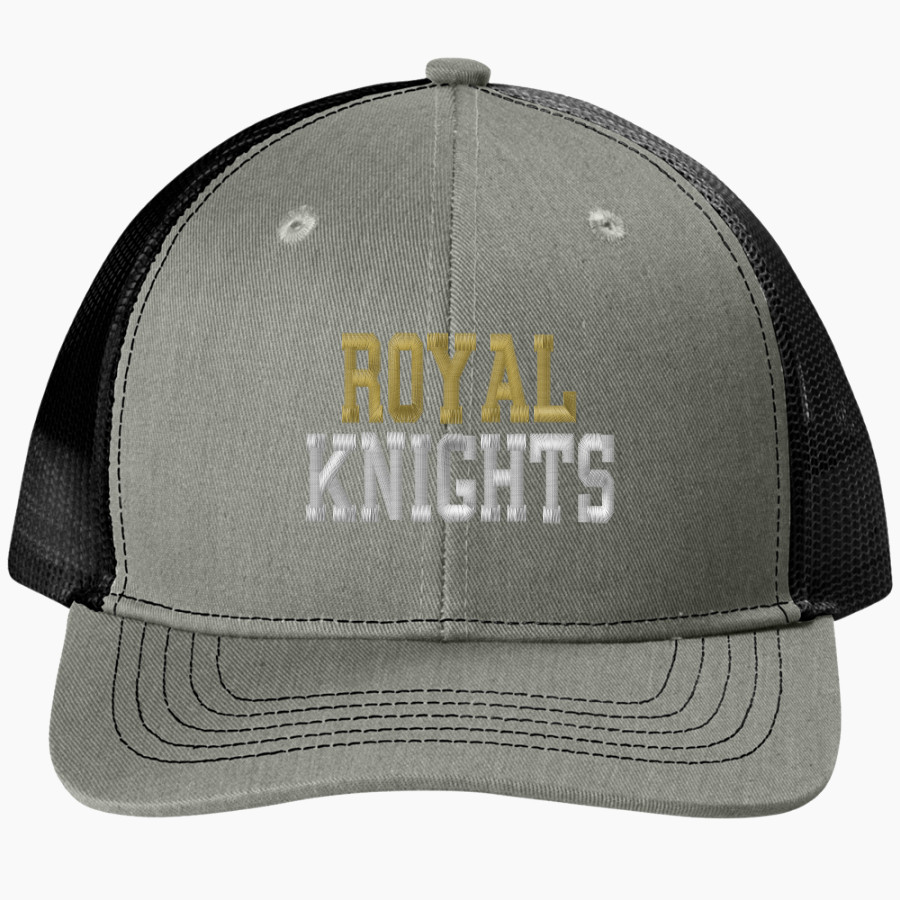 ROYAL HIGH SCHOOL KNIGHTS <span class="pdp-name-mascot">ROYAL KNIGHTS</span> Port Authority Youth Snapback Trucker Cap