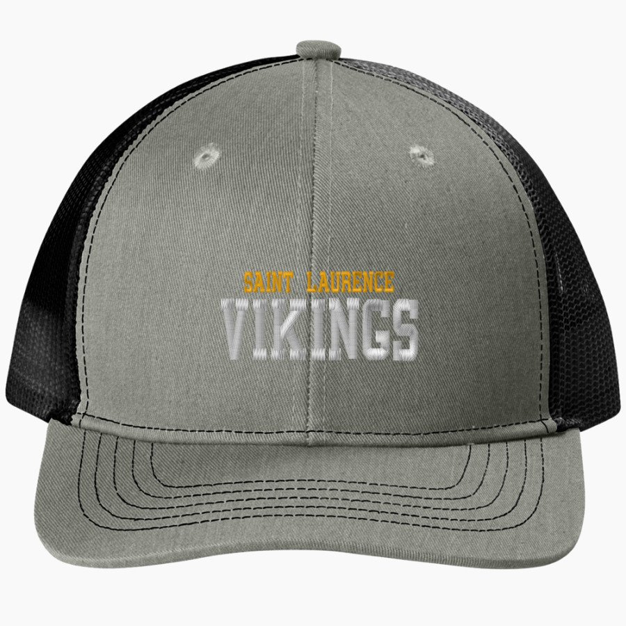 SAINT LAURENCE HIGH SCHOOL VIKINGS Port Authority Youth Snapback Trucker Cap