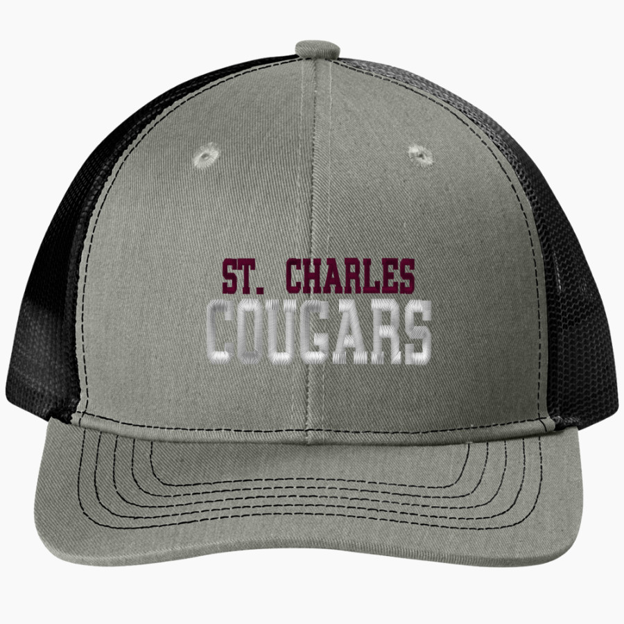 St. Charles Community College Cougars Port Authority Youth Snapback Trucker Cap