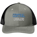 Central Chargers <span class="pdp-name-mascot">Central Chargers</span> Port Authority Youth Snapback Trucker Cap Front Thumbnail