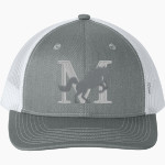Meadows School The Official Store of the Mustangs <span class="pdp-name-mascot">Meadows School Mustangs</span> Port Authority Youth Snapback Trucker Cap Front Thumbnail