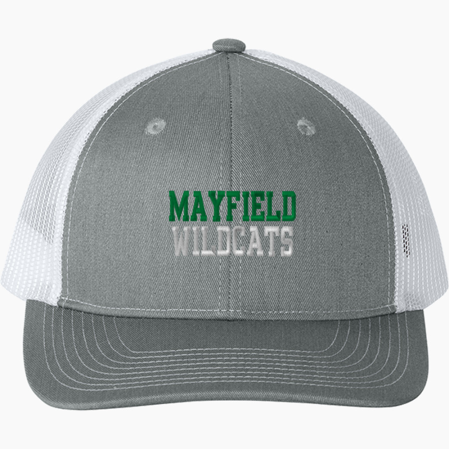 MAYFIELD HIGH SCHOOL WILDCATS <span class="pdp-name-mascot">MAYFIELD WILDCATS</span> Port Authority Youth Snapback Trucker Cap