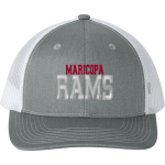 MARICOPA HIGH SCHOOL RAMS <span class="pdp-name-mascot">MARICOPA RAMS</span> Port Authority Youth Snapback Trucker Cap Front Thumbnail