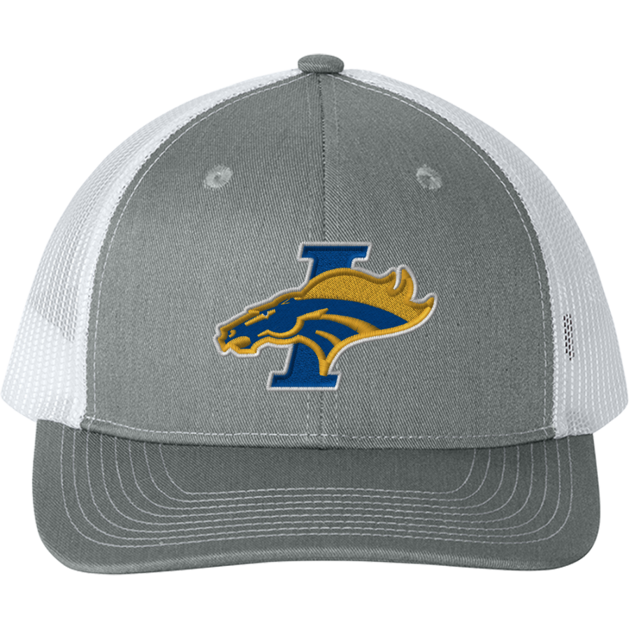 IOLA HIGH SCHOOL MUSTANGS <span class="pdp-name-mascot">IOLA MUSTANGS</span> Port Authority Youth Snapback Trucker Cap