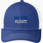 Dan River Wildcats Port Authority Youth Snapback Trucker Cap Front Thumbnail