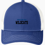 Wheatland-Chili Wildcats Port Authority Youth Snapback Trucker Cap Front Thumbnail