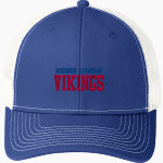 Wisconsin Lutheran Vikings <span class="pdp-name-mascot">Wisconsin Lutheran Vikings</span> Port Authority Youth Snapback Trucker Cap Front Thumbnail