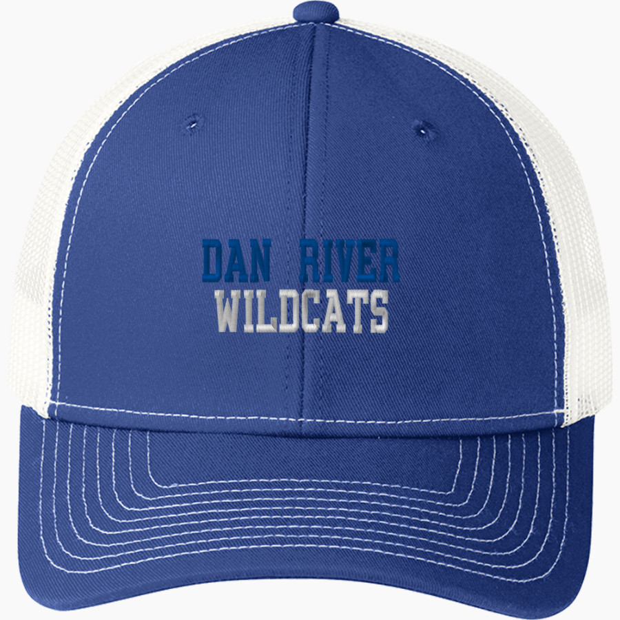 Dan River Wildcats Port Authority Youth Snapback Trucker Cap