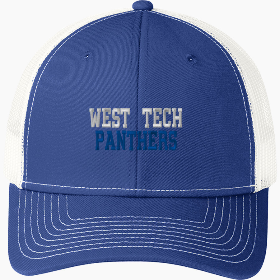 West Tech Panthers <span class="pdp-name-mascot">West Tech Panthers</span> Port Authority Youth Snapback Trucker Cap