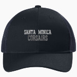 Santa Monica Corsairs <span class="pdp-name-mascot">Santa Monica College Corsairs</span> Port Authority Youth Snapback Trucker Cap Front Thumbnail
