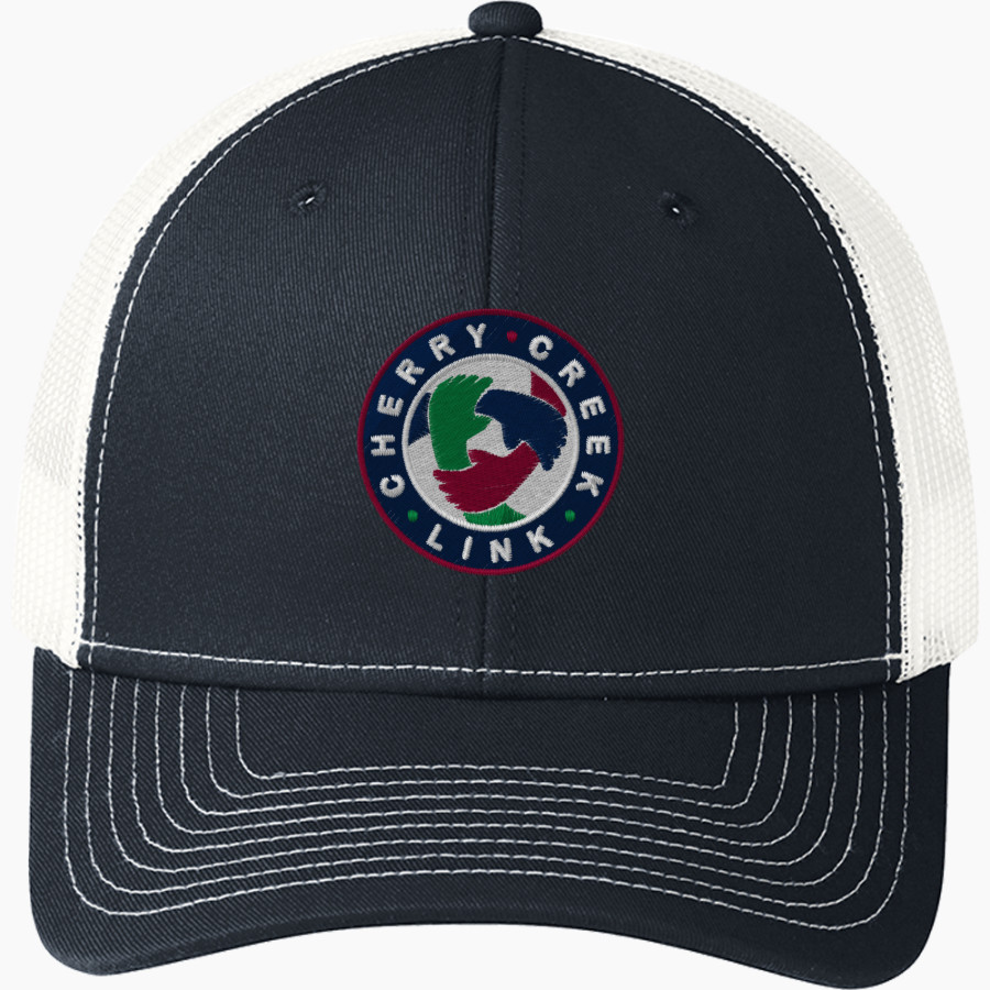 Cherry Creek Link Cherry Creek Link <span class="pdp-name-mascot">Cherry Creek Link</span> Port Authority Youth Snapback Trucker Cap