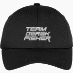 Be Better Foundation Team Derek Fisher Port Authority Youth Pro Mesh Cap Front Thumbnail