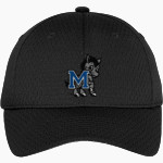 MacArthur Elementary Mustangs Port Authority Youth Pro Mesh Cap Front Thumbnail
