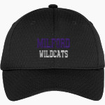 MILFORD CENTRAL SCHOOL WILDCATS Port Authority Youth Pro Mesh Cap Front Thumbnail