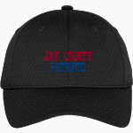 JAY COUNTY HIGH SCHOOL PATRIOTS Port Authority Youth Pro Mesh Cap Front Thumbnail