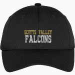 Scotts Valley Falcons Port Authority Youth Pro Mesh Cap Front Thumbnail