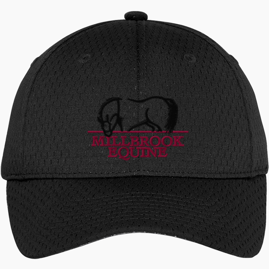 Millbrook Equine Veterinary Clinic Millbrook Equine Vet <span class="pdp-name-mascot">Millbrook Equine Veterinary Clinic</span> Port Authority Youth Pro Mesh Cap