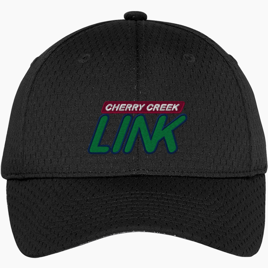 Cherry Creek Link Cherry Creek Link <span class="pdp-name-mascot">Cherry Creek Link</span> Port Authority Youth Pro Mesh Cap