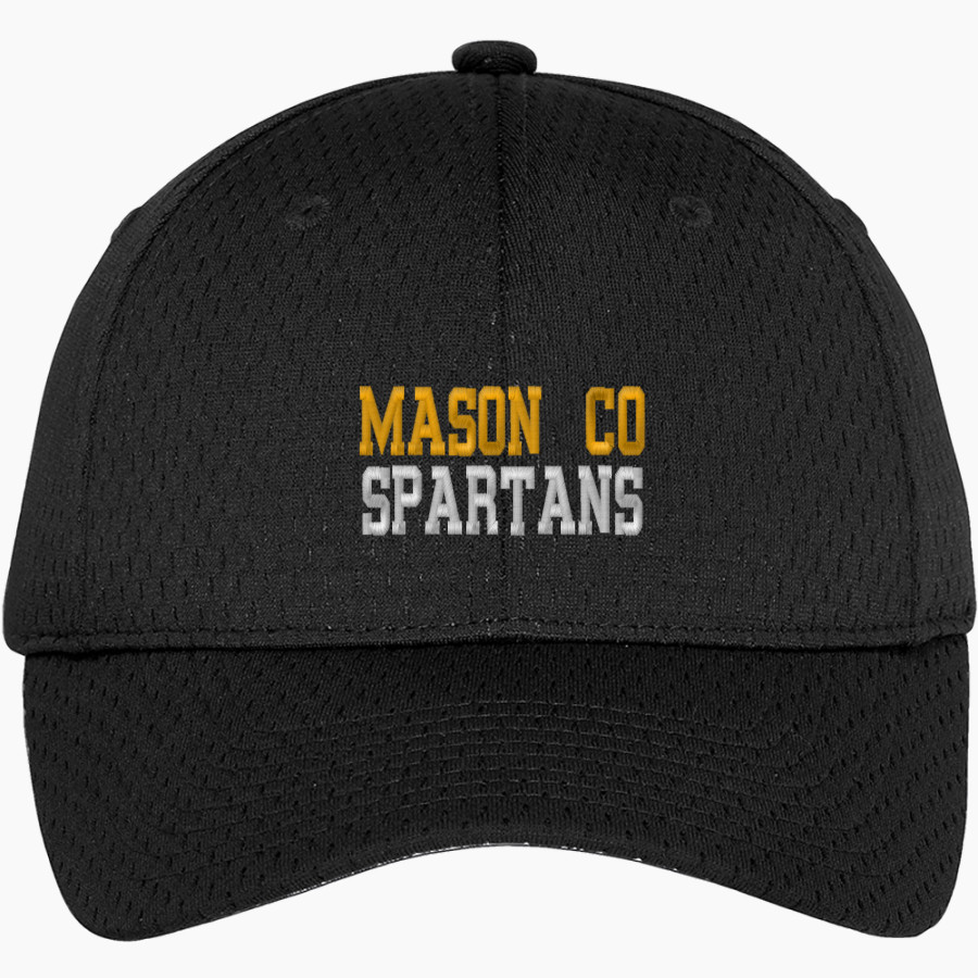 MASON CO CENTRAL HIGH SCHOOL SPARTANS Port Authority Youth Pro Mesh Cap