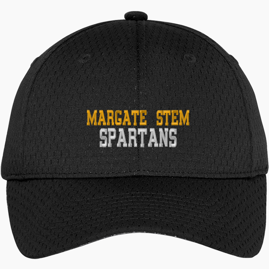Margate STEM Spartans <span class="pdp-name-mascot">MARGATE STEM MAGNET Spartans</span> Port Authority Youth Pro Mesh Cap