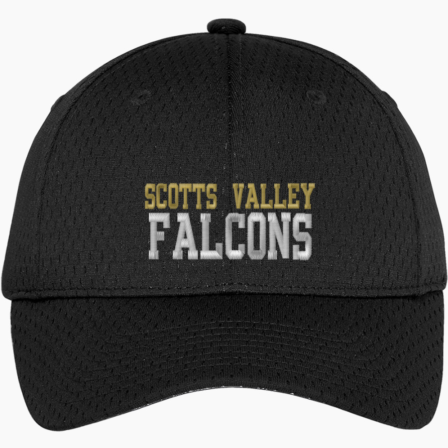 Scotts Valley Falcons Port Authority Youth Pro Mesh Cap