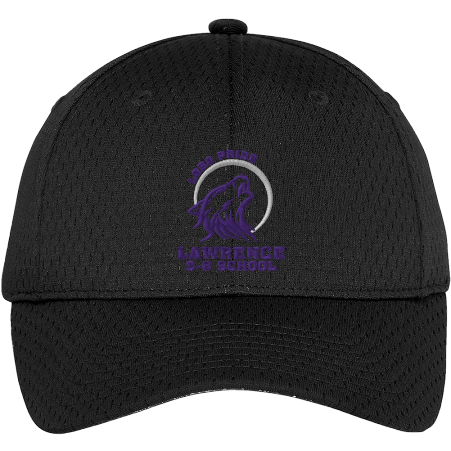 Lawrence 3-8 Lobos <span class="pdp-name-mascot">Lawrence 3-8 School Lobos</span> Port Authority Youth Pro Mesh Cap