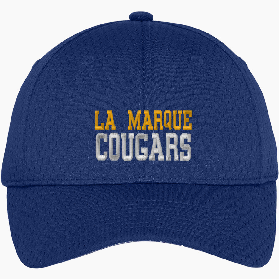 LA MARQUE HIGH SCHOOL COUGARS <span class="pdp-name-mascot">LA MARQUE COUGARS</span> Port Authority Youth Pro Mesh Cap