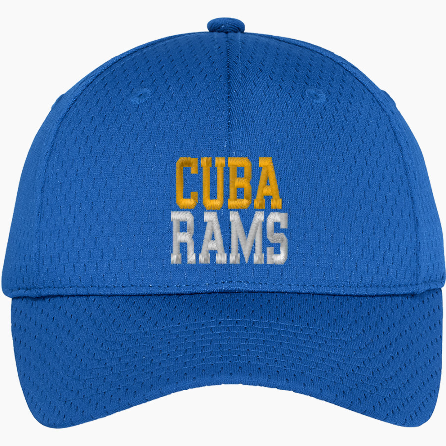 CUBA HIGH SCHOOL RAMS <span class="pdp-name-mascot">CUBA RAMS</span> Port Authority Youth Pro Mesh Cap