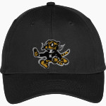 Fort Hays State University Tigers Port & Company Youth Six-Panel Unstructured Twill Cap Front Thumbnail