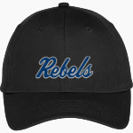 REHOBETH HIGH SCHOOL REBELS Port & Company Youth Six-Panel Unstructured Twill Cap Front Thumbnail