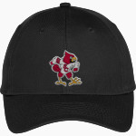Scott County Cardinals <span class="pdp-name-mascot">Scott County Cardinals</span> Port & Company Youth Six-Panel Unstructured Twill Cap Front Thumbnail