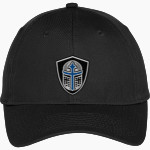 Christendom College Online Store Port & Company Youth Six-Panel Unstructured Twill Cap Front Thumbnail