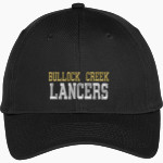 BULLOCK CREEK HIGH SCHOOL LANCERS Port & Company Youth Six-Panel Unstructured Twill Cap Front Thumbnail