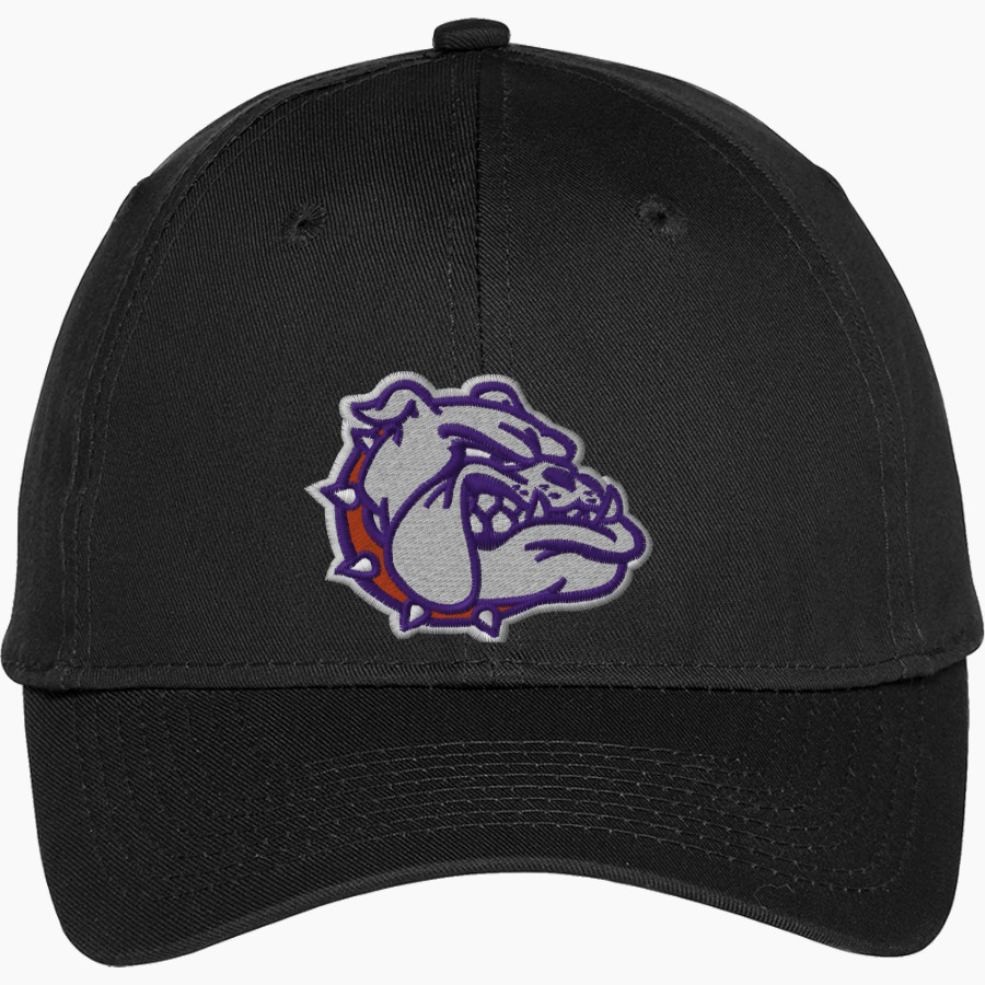 BEMENT MIDDLE SCHOOL BULLDOGS Port & Company Youth Six-Panel Unstructured Twill Cap