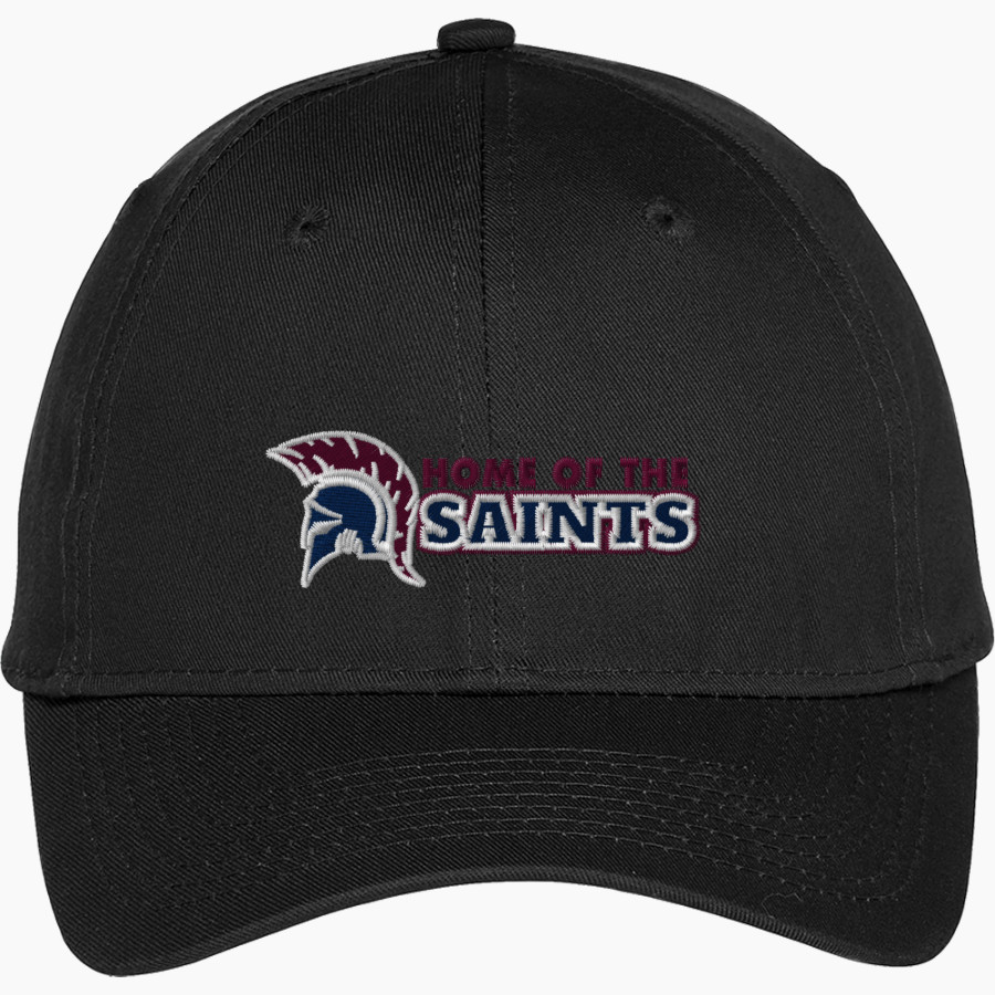 Legacy Christian Academy Saints Port & Company Youth Six-Panel Unstructured Twill Cap
