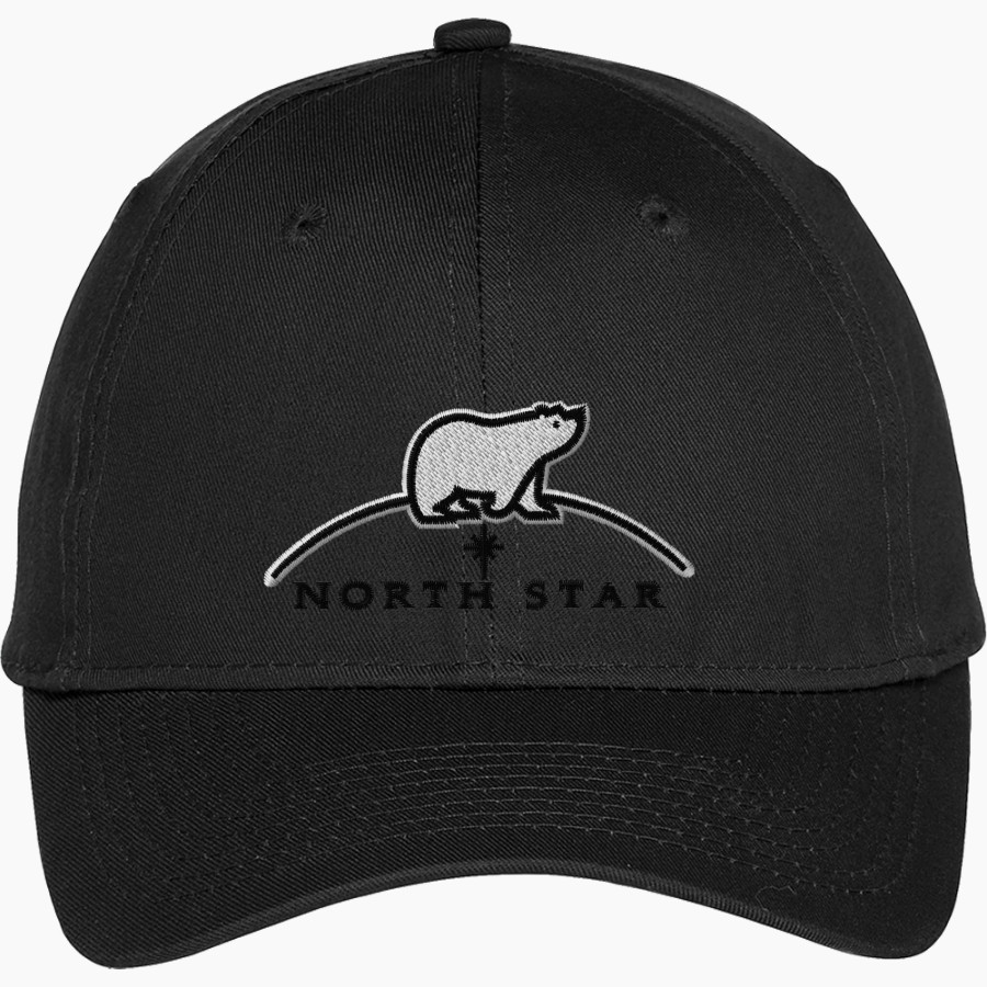 North Star Polar Bears <span class="pdp-name-mascot">North Star Montessori Academy Polar Bears</span> Port & Company Youth Six-Panel Unstructured Twill Cap