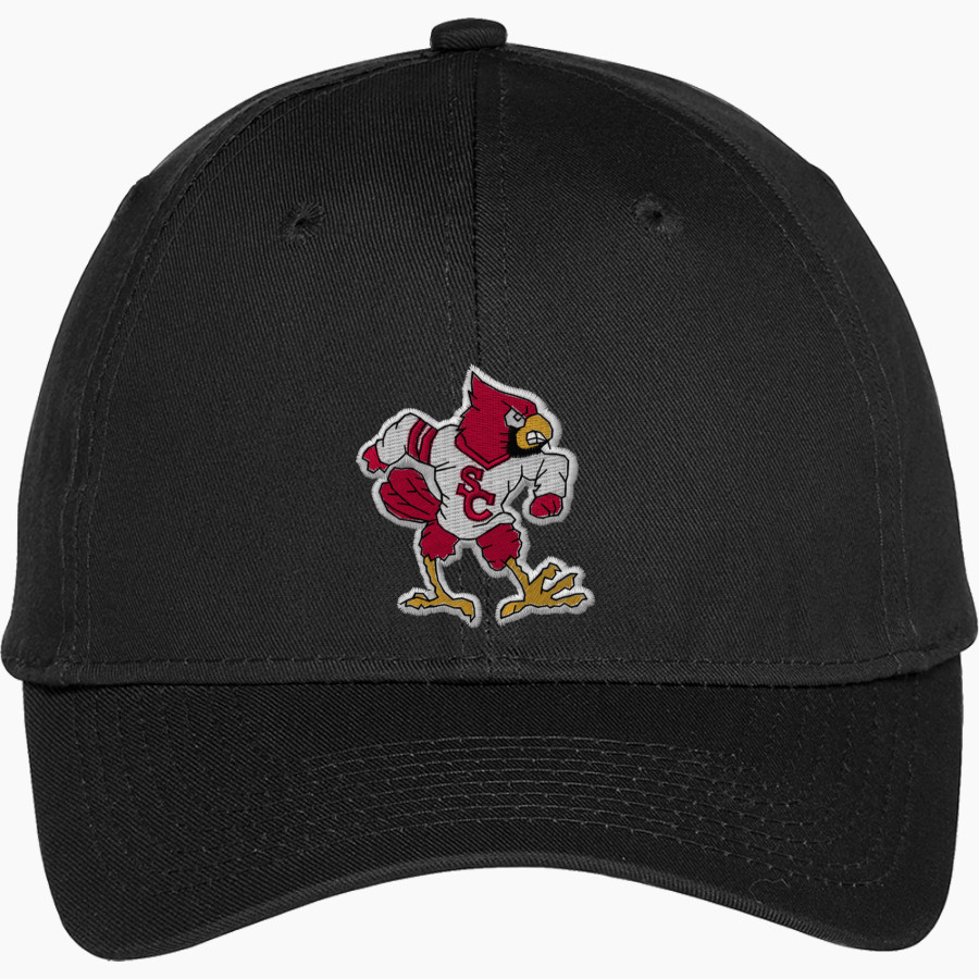 Scott County Cardinals <span class="pdp-name-mascot">Scott County Cardinals</span> Port & Company Youth Six-Panel Unstructured Twill Cap