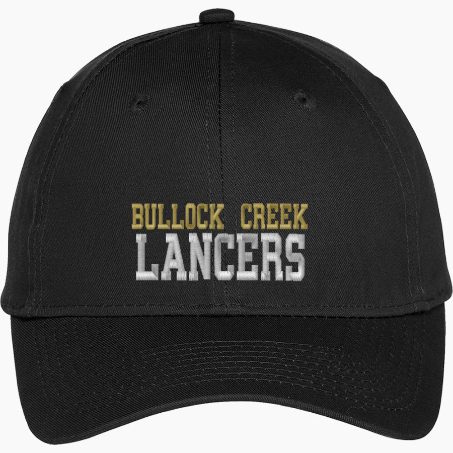 BULLOCK CREEK HIGH SCHOOL LANCERS Port & Company Youth Six-Panel Unstructured Twill Cap