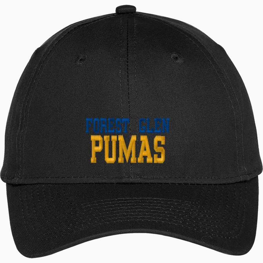 Forest Glen Pumas <span class="pdp-name-mascot">Forest Glen Elementary School Pumas</span> Port & Company Youth Six-Panel Unstructured Twill Cap