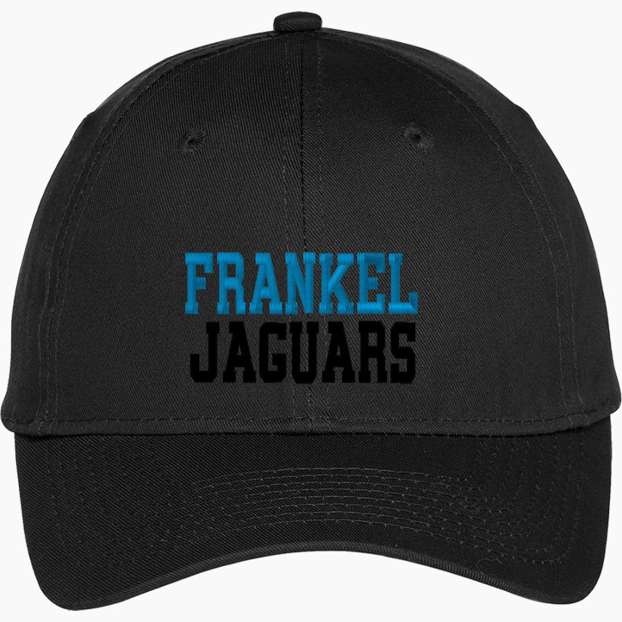 Frankel Jewish Academy Jaguars official sideline store <span class="pdp-name-mascot">Frankel Jewish Academy Jaguars</span> Port & Company Youth Six-Panel Unstructured Twill Cap