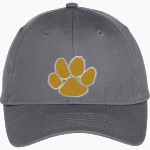 CULBRETH Cougars <span class="pdp-name-mascot">GREY CULBRETH MIDDLE SCHOOL Cougars</span> Port & Company Youth Six-Panel Unstructured Twill Cap Front Thumbnail