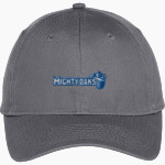 Oakland Mighty Oaks Port & Company Youth Six-Panel Unstructured Twill Cap Front Thumbnail